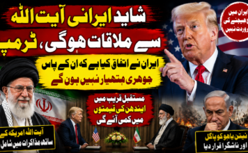 شاید ایرانی آیت اللہ سے ملاقات ہوگی، ٹرمپ