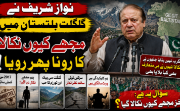 نواز شریف نے گلگلت بلتستان میں مجھے کیوں نکالا کا رونا پھر رویا