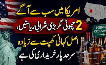 امریکا میں سب سے آگے 2 چھوٹی مگر بڑی شرابی ریاستیں، اصل کہانی کھپت سے زیادہ سرحد پار خریداری کی ہے