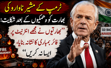 ٹرمپ کے مشیر ناوارو کی بھارت کو دھمکیوں کے بعد شکایت: ’’بھارتیوں نے مجھے انٹرنیٹ پر فائر بمباری کا نشانہ بنایا، ایسا نہ کریں‘‘
