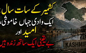 کشمیر کے سات سال: ایک وادی جہاں خاموشی، امید اور بے یقینی ایک ساتھ زندہ ہیں