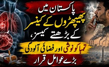 پاکستان میں پھیپھڑوں کے کینسر کے بڑھتے کیسز، تمباکو نوشی اور فضائی آلودگی بڑے عوامل قرار